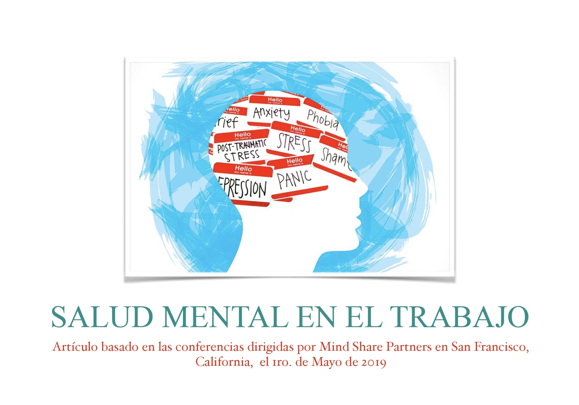 SALUD MENTAL EN EL TRABAJO